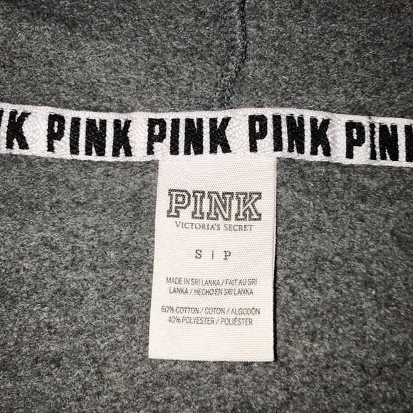 Pink Victoria secret zip up - Picture 4 of 4